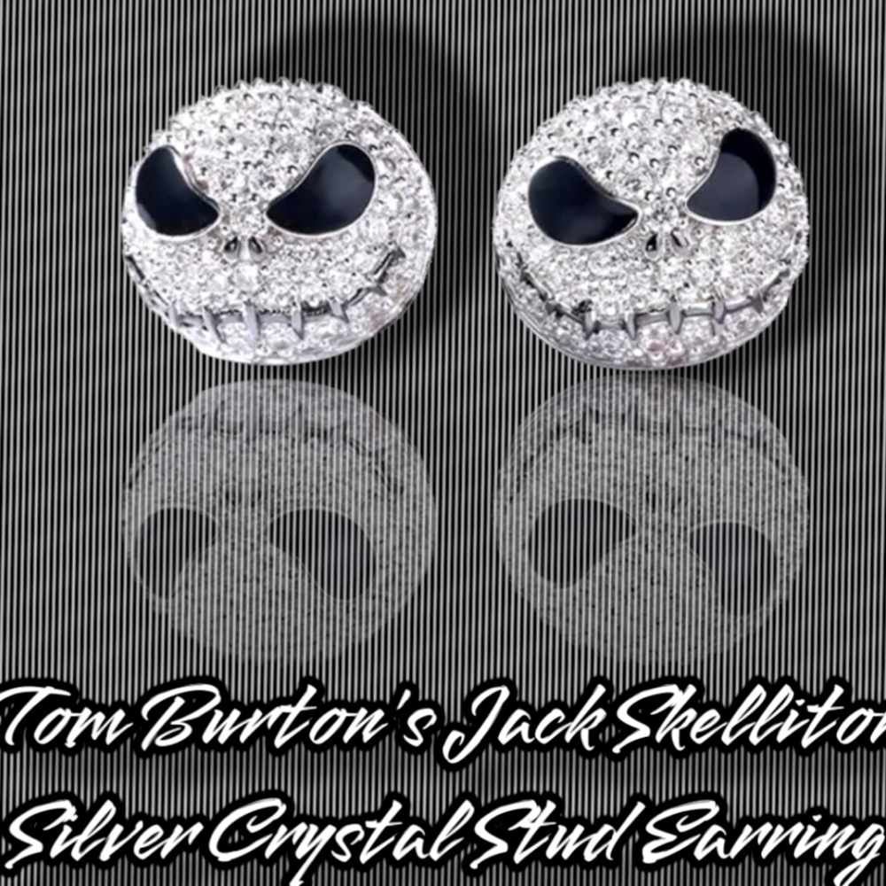 Jack Skeleton Sapphire Earrings